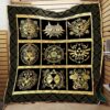 Legend Of Zelda Symbols Quilt For Fans  Quilt